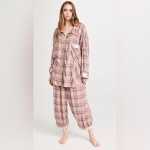 Plaid Women's Pajama Set